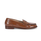 Caprell | Mocasines de piel marrón