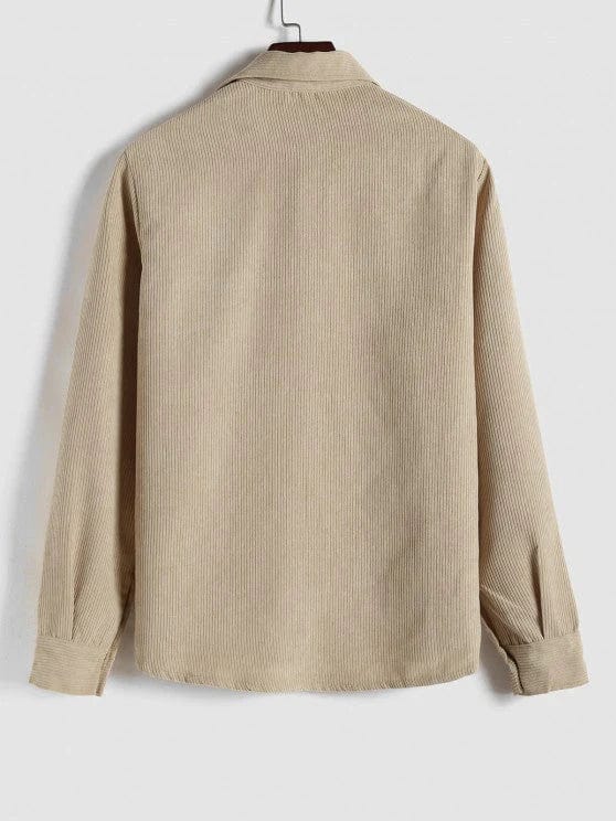 Camicia in Velluto a Coste Larson