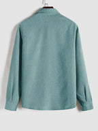 Camicia in Velluto a Coste Larson