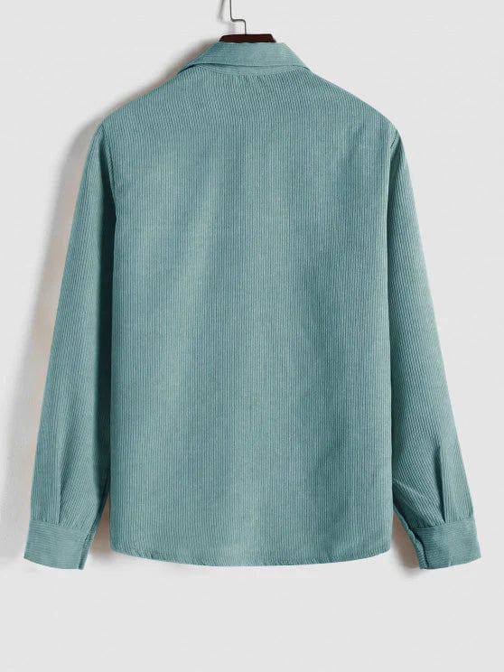 Camicia in Velluto a Coste Larson