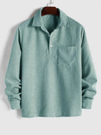 Camicia in Velluto a Coste Larson