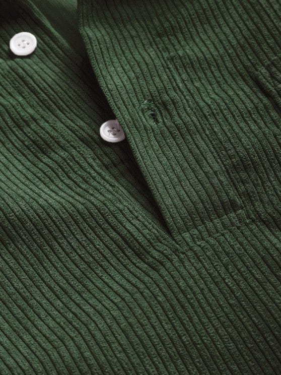 Camicia in Velluto a Coste Larson