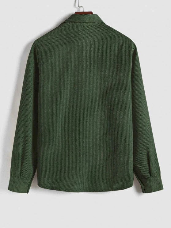 Camicia in Velluto a Coste Larson