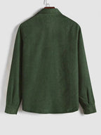 Camicia in Velluto a Coste Larson