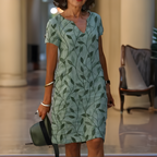 Janine | Elegantes Sommerkleid mit Bauchbedeckung