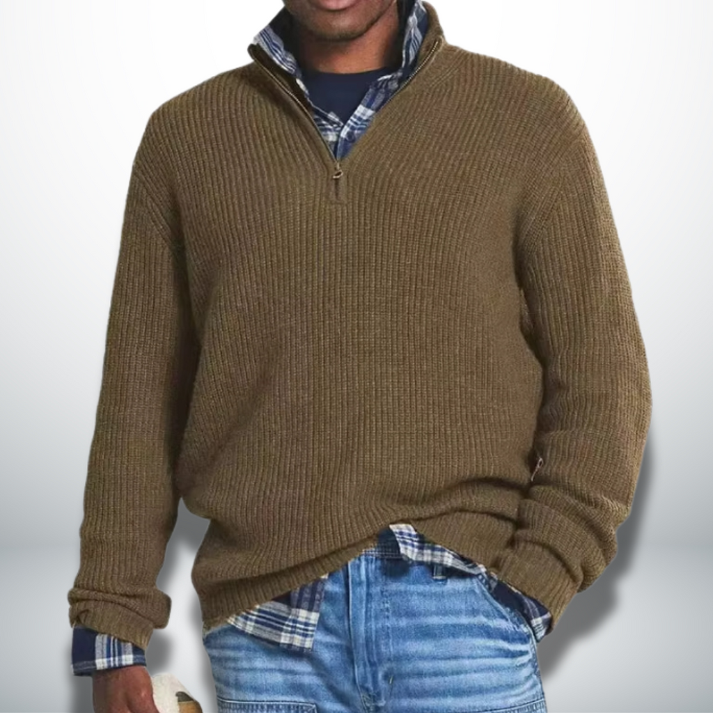 Caleb™ | Maglione Caldo con Collo