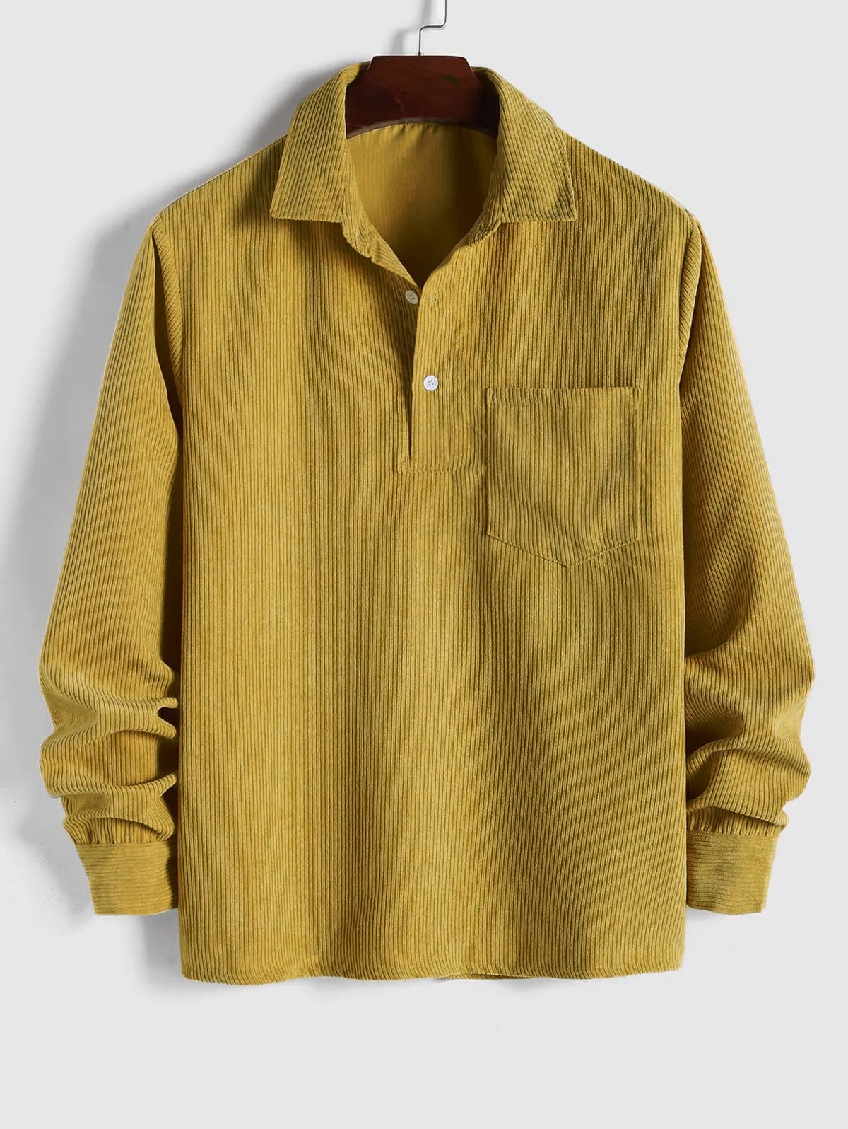 Camicia in Velluto a Coste Larson