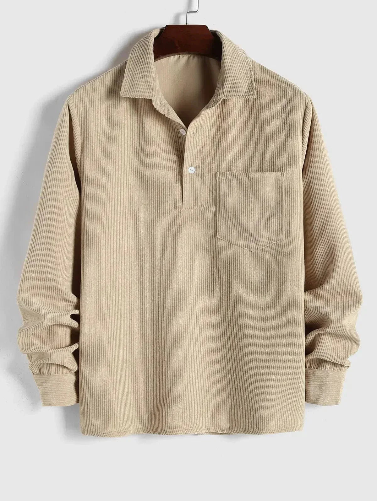 Camicia in Velluto a Coste Larson