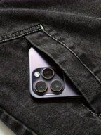 Jeffry | Suéter de cuello alto de punto de manga larga