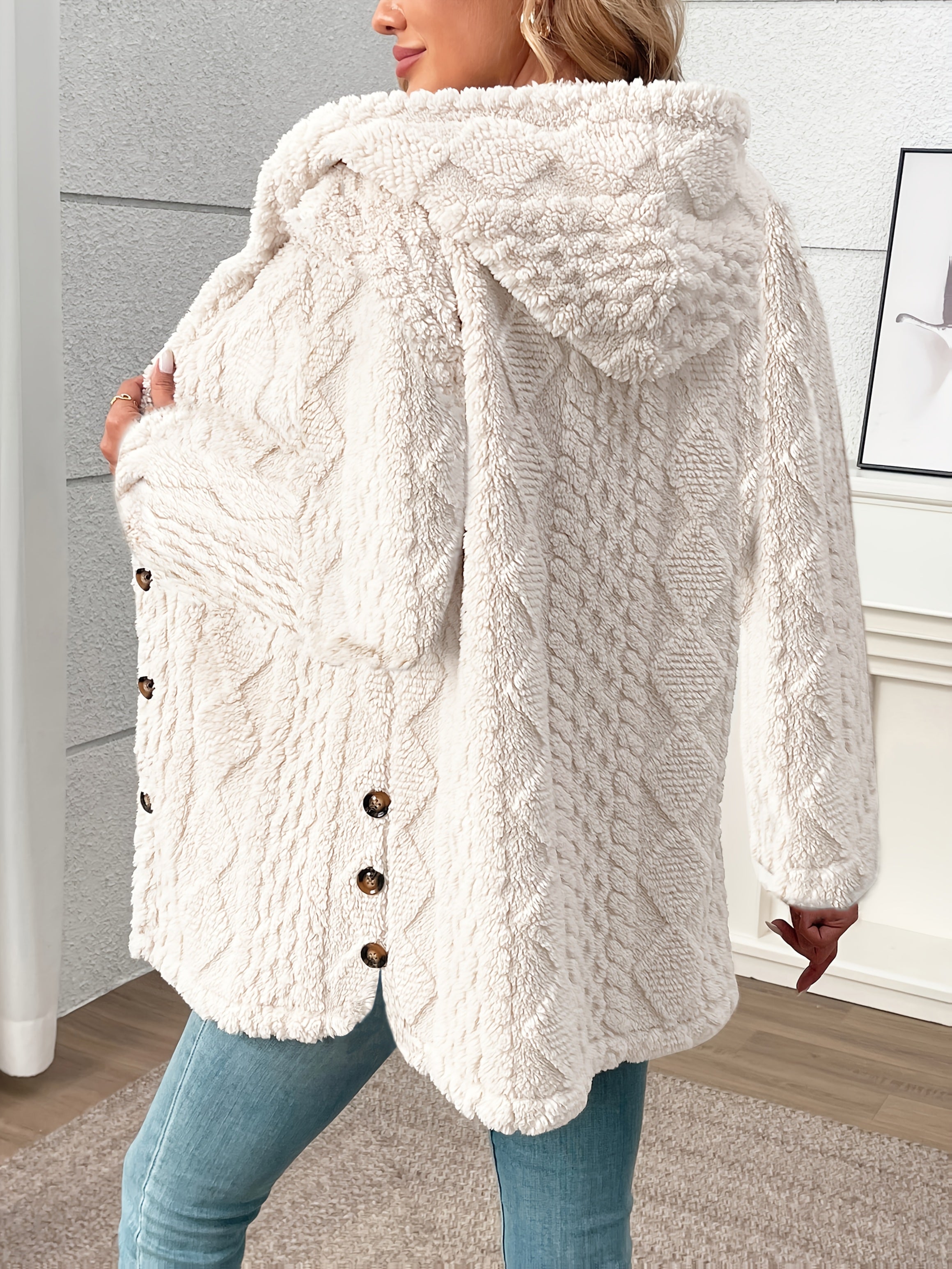 Celine | Weiches Teddy-Weste