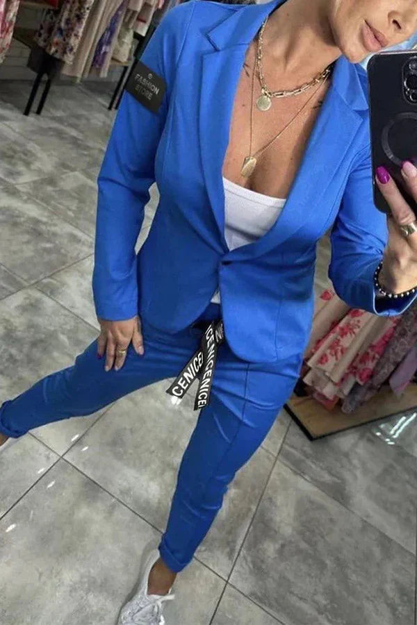 Ariane | Elegantes Blazer- und Hosen-Set