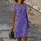 Janine | Elegantes Sommerkleid mit Bauchbedeckung
