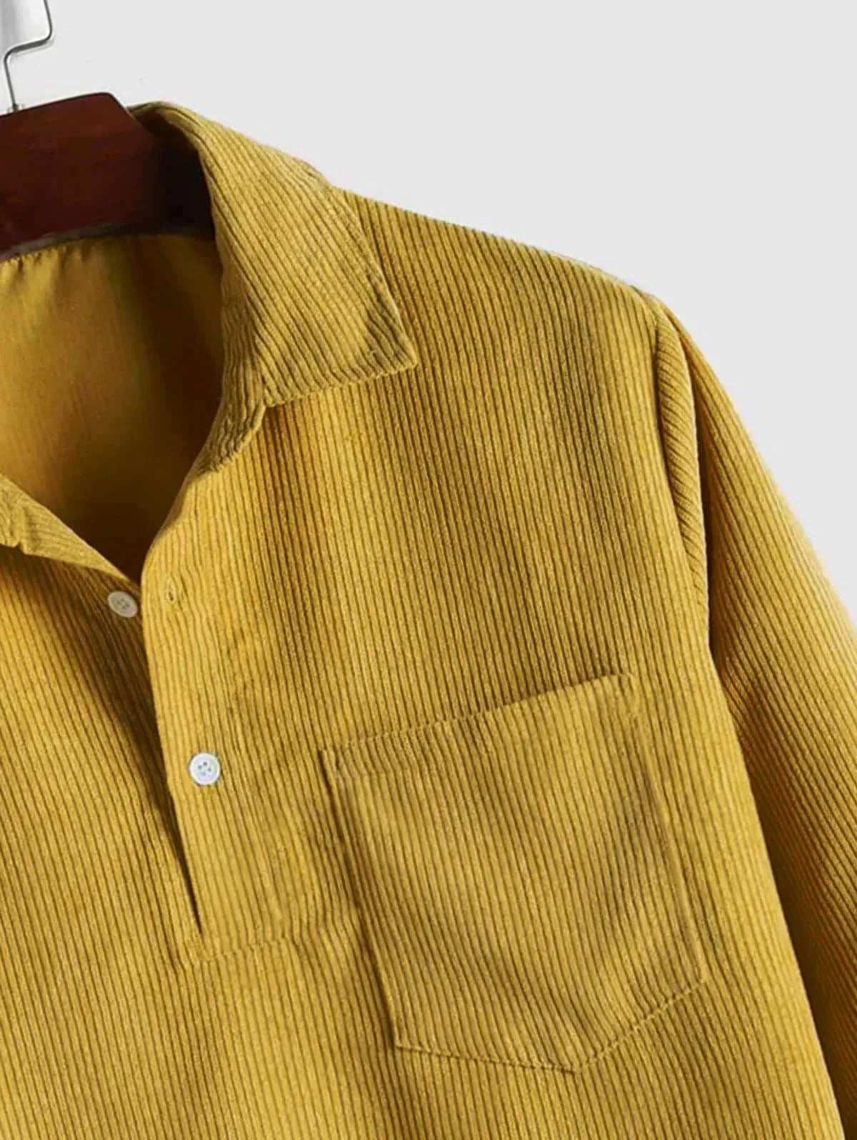 Camicia in Velluto a Coste Larson