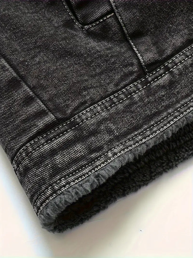 Jeffry | Suéter de cuello alto de punto de manga larga