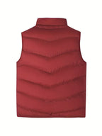 Armand | Casual padded zip-up vest