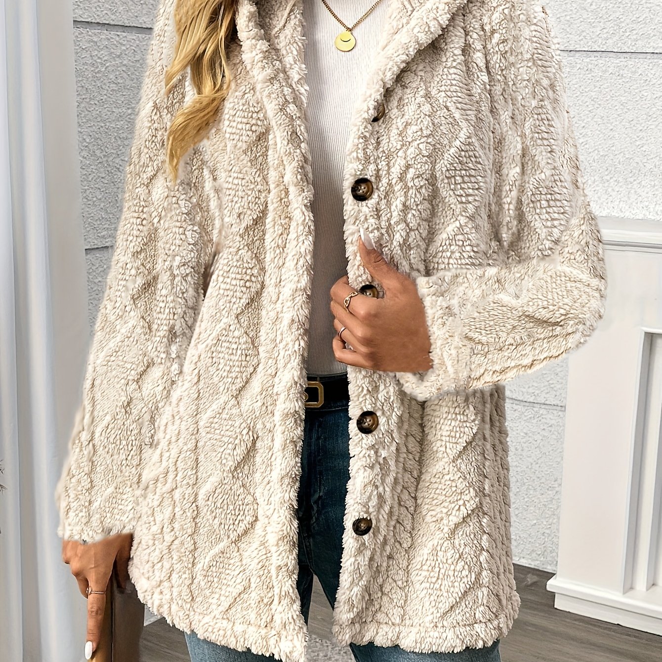 Celine | Weiches Teddy-Weste