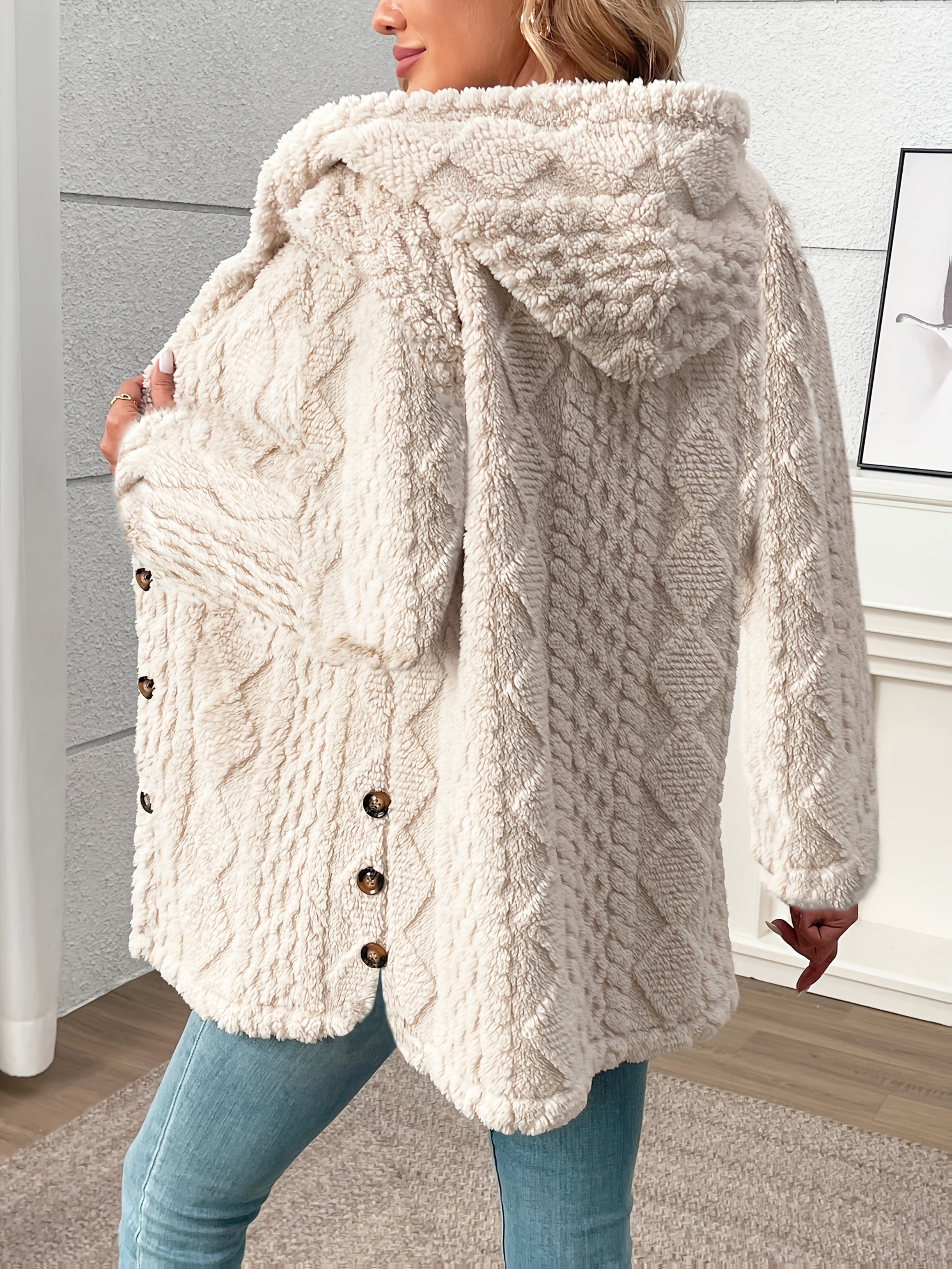 Celine | Weiches Teddy-Weste