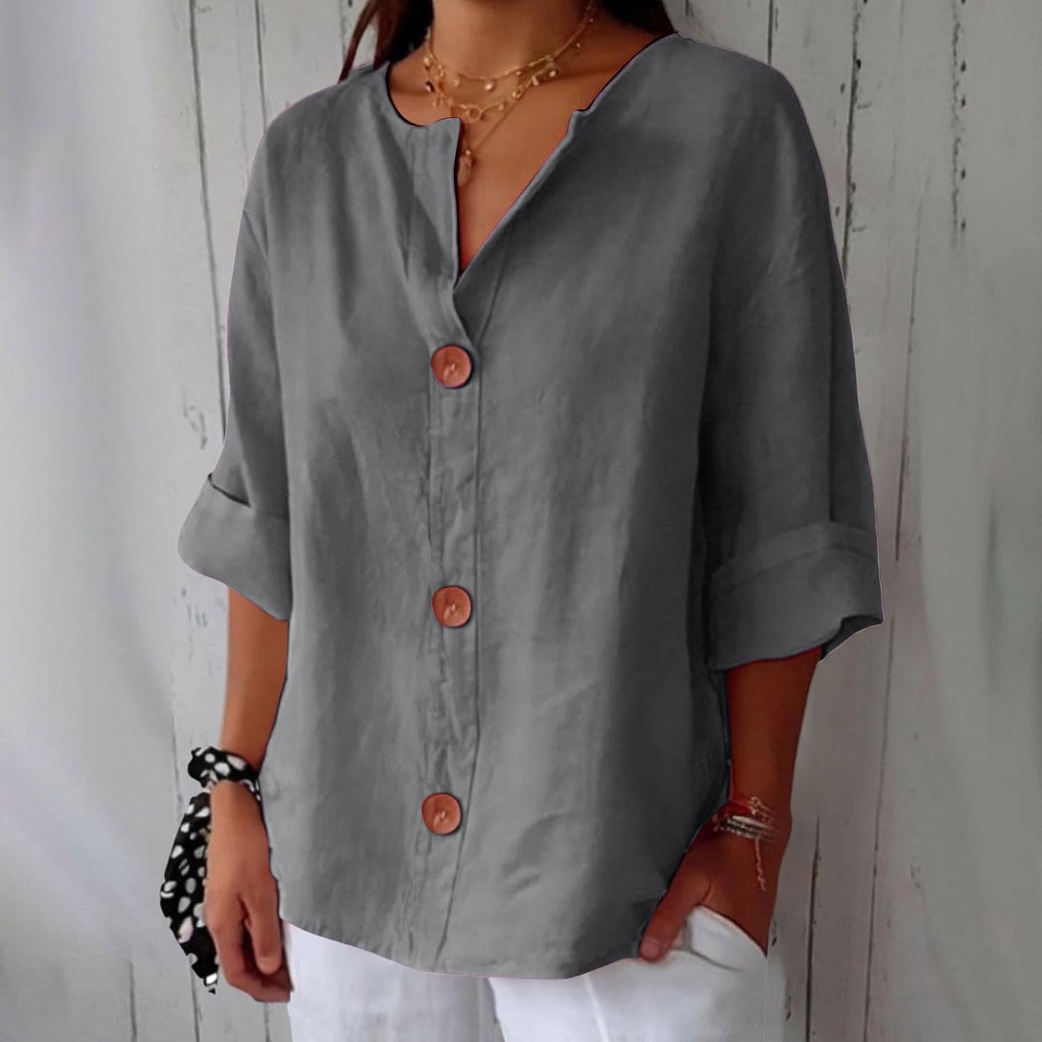 Nora | Entspannte Bluse für zeitlose Eleganz