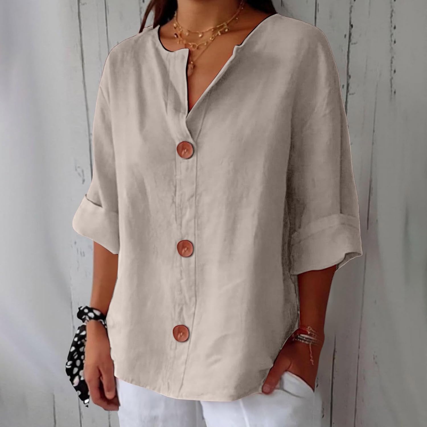 Nora | Entspannte Bluse für zeitlose Eleganz