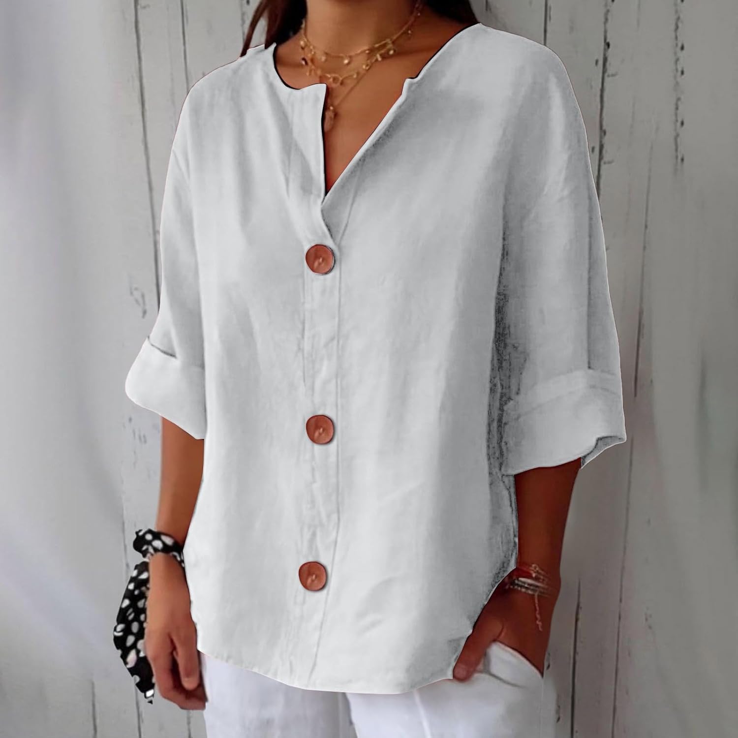 Nora | Entspannte Bluse für zeitlose Eleganz