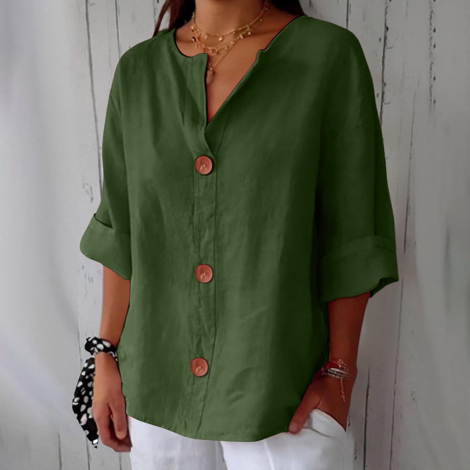 Nora | Entspannte Bluse für zeitlose Eleganz