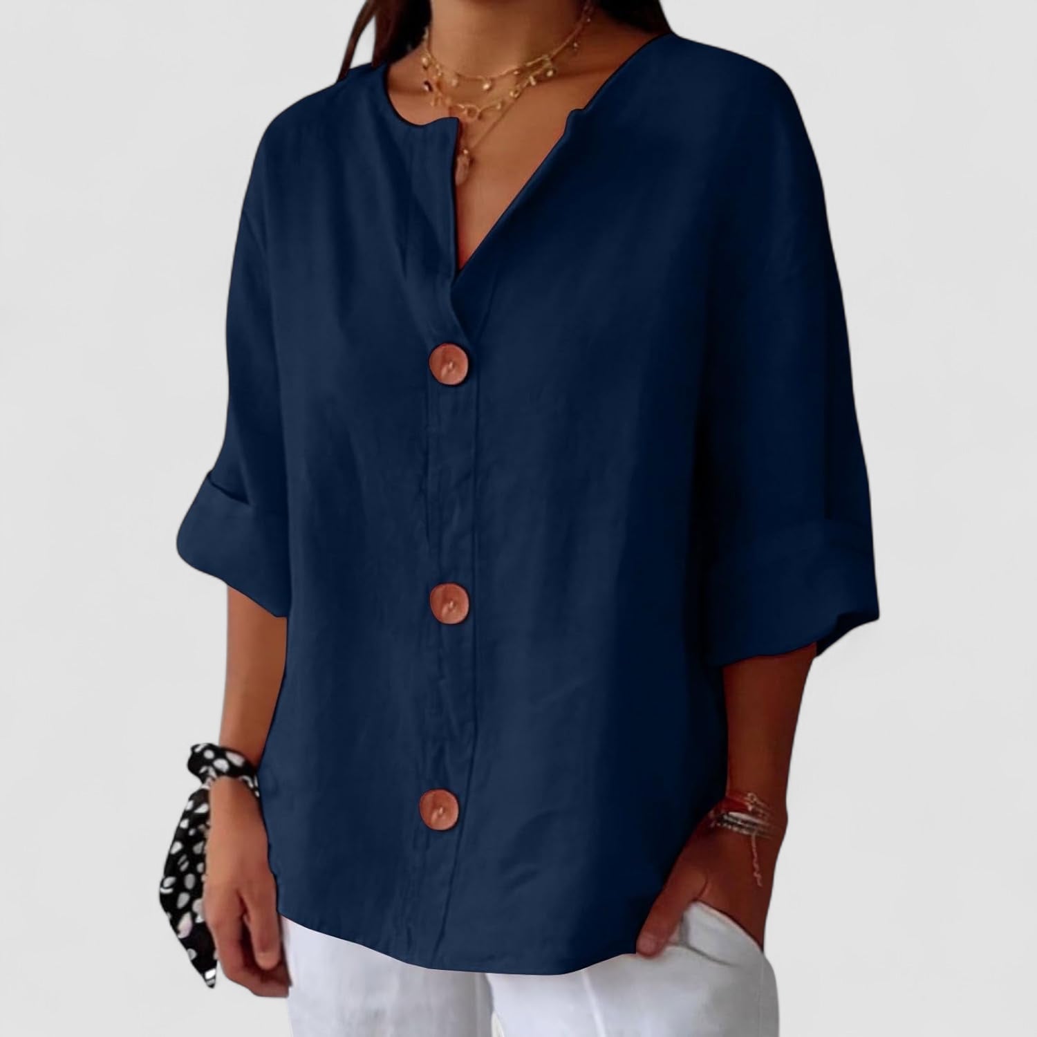Nora | Entspannte Bluse für zeitlose Eleganz