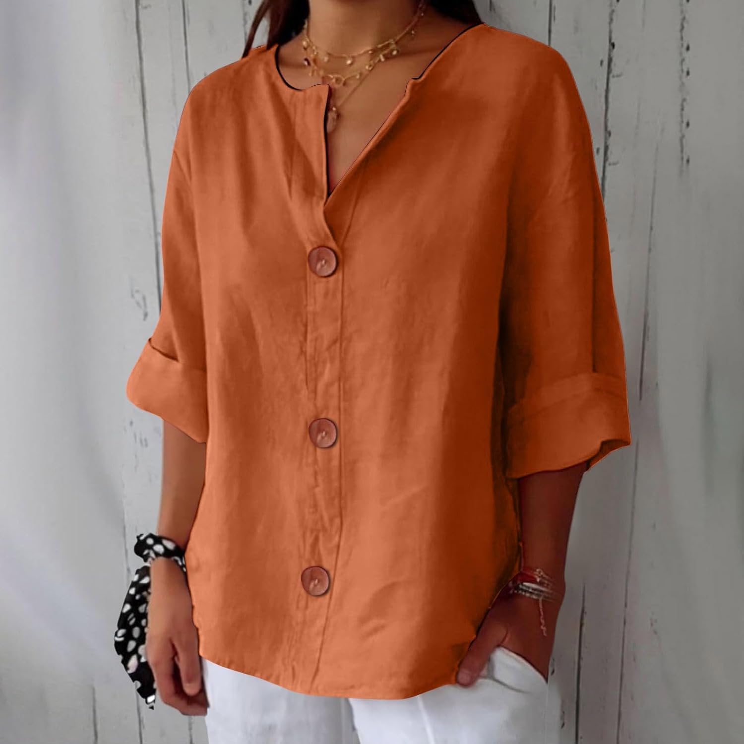 Nora | Entspannte Bluse für zeitlose Eleganz