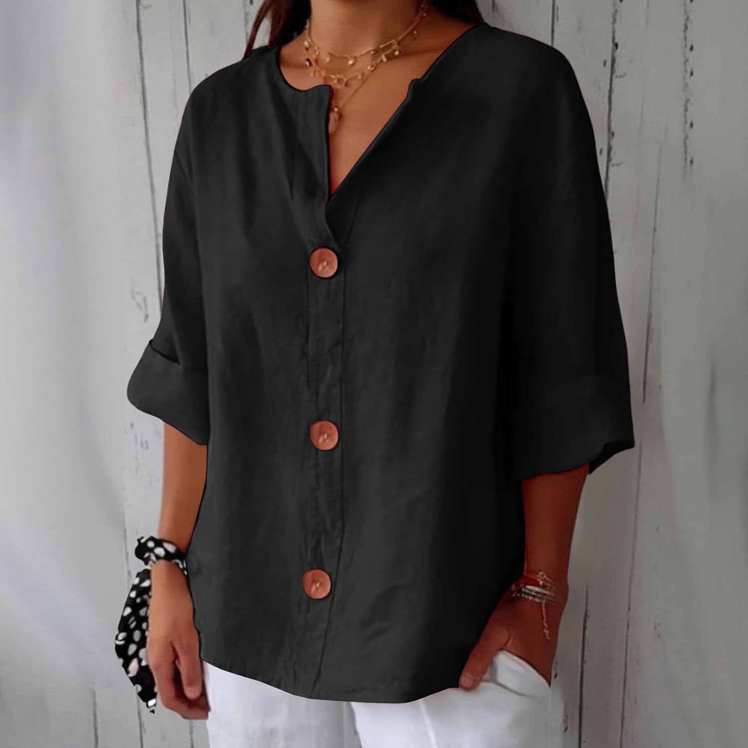 Nora | Entspannte Bluse für zeitlose Eleganz