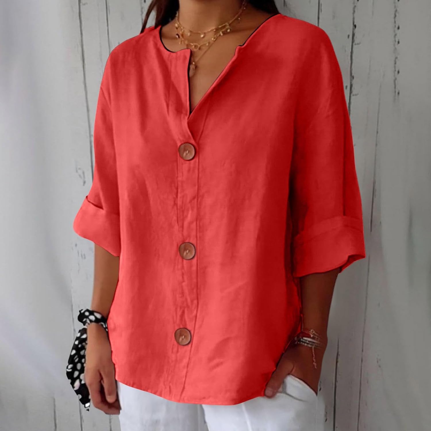 Nora | Entspannte Bluse für zeitlose Eleganz