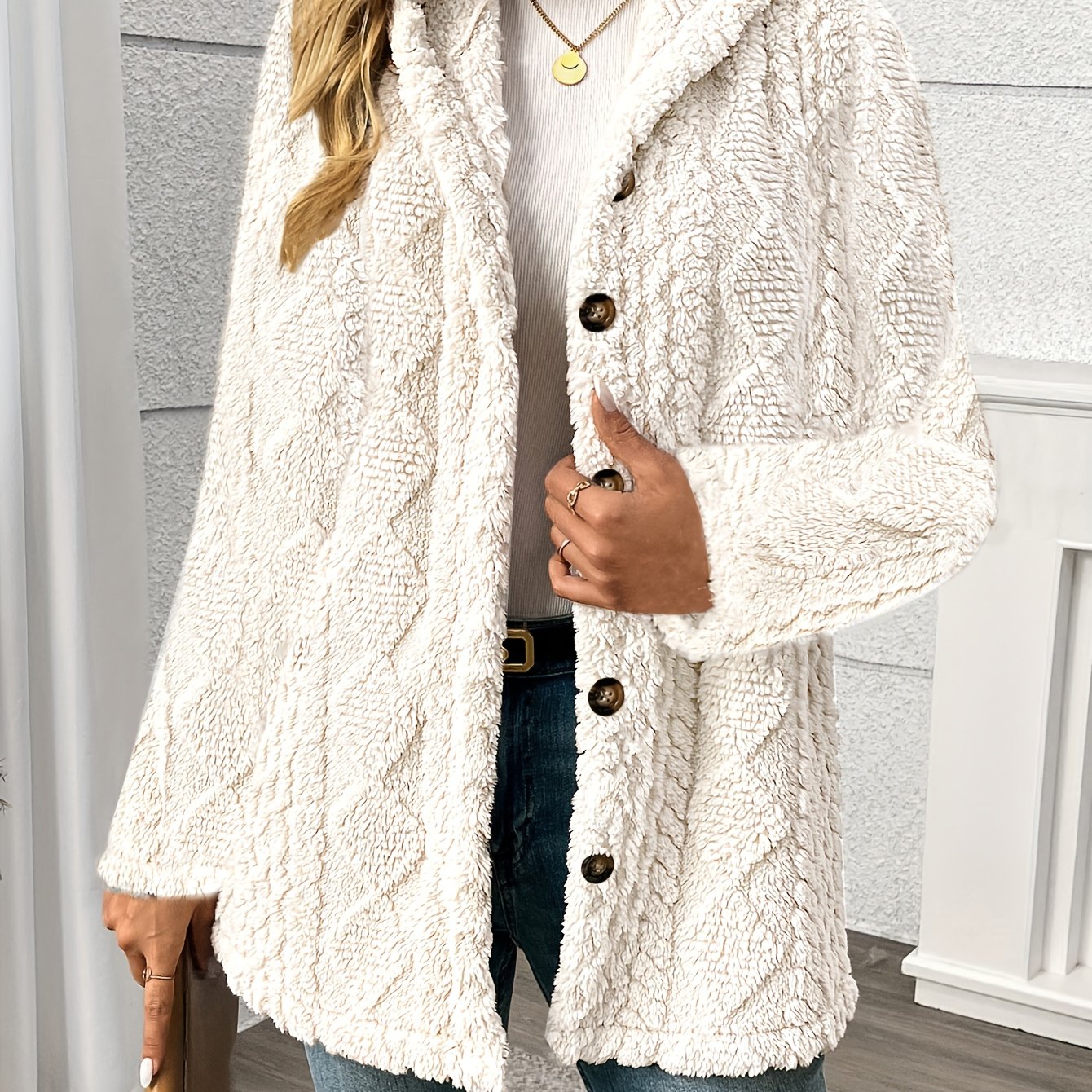 Celine | Weiches Teddy-Weste