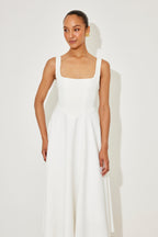 Delphine | Zeitloses fließendes Midi-Kleid