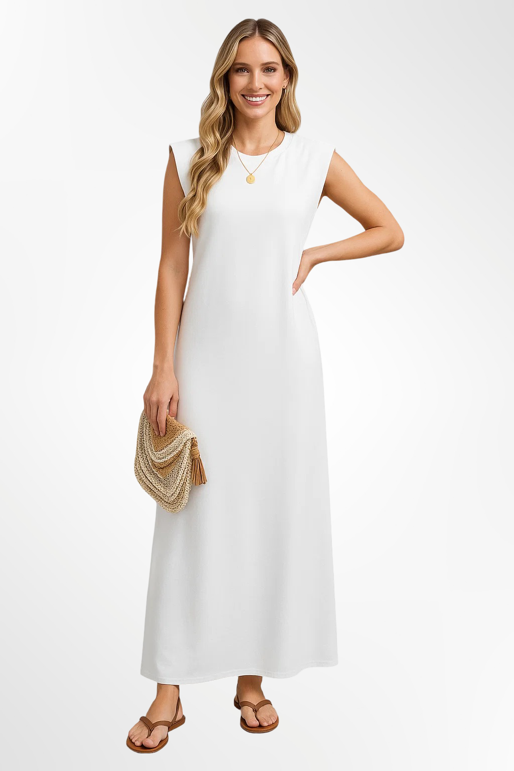 Mira | Langes Fließendes Kleid