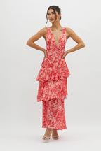 Hailey | Bloom Shift Midi Kleid