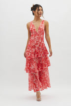 Hailey | Bloom Shift Midi Kleid