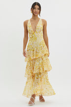 Hailey | Bloom Shift Midi Kleid