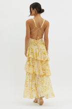 Hailey | Bloom Shift Midi Kleid