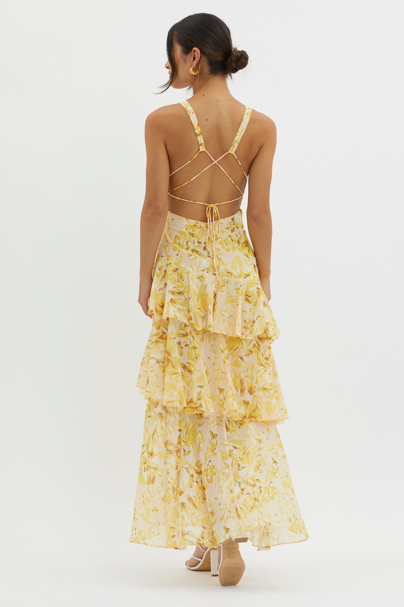 Hailey | Bloom Shift Midi Kleid