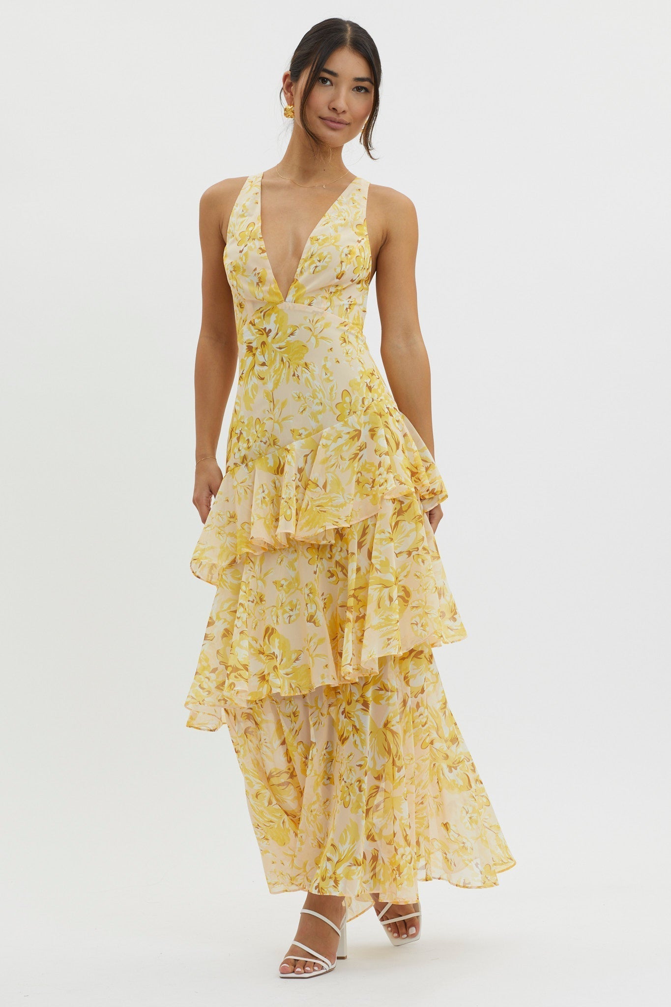 Hailey | Bloom Shift Midi Kleid