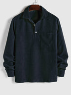 Camicia in Velluto a Coste Larson