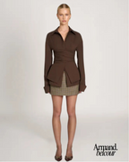 Milly | Blusa cruzada entallada