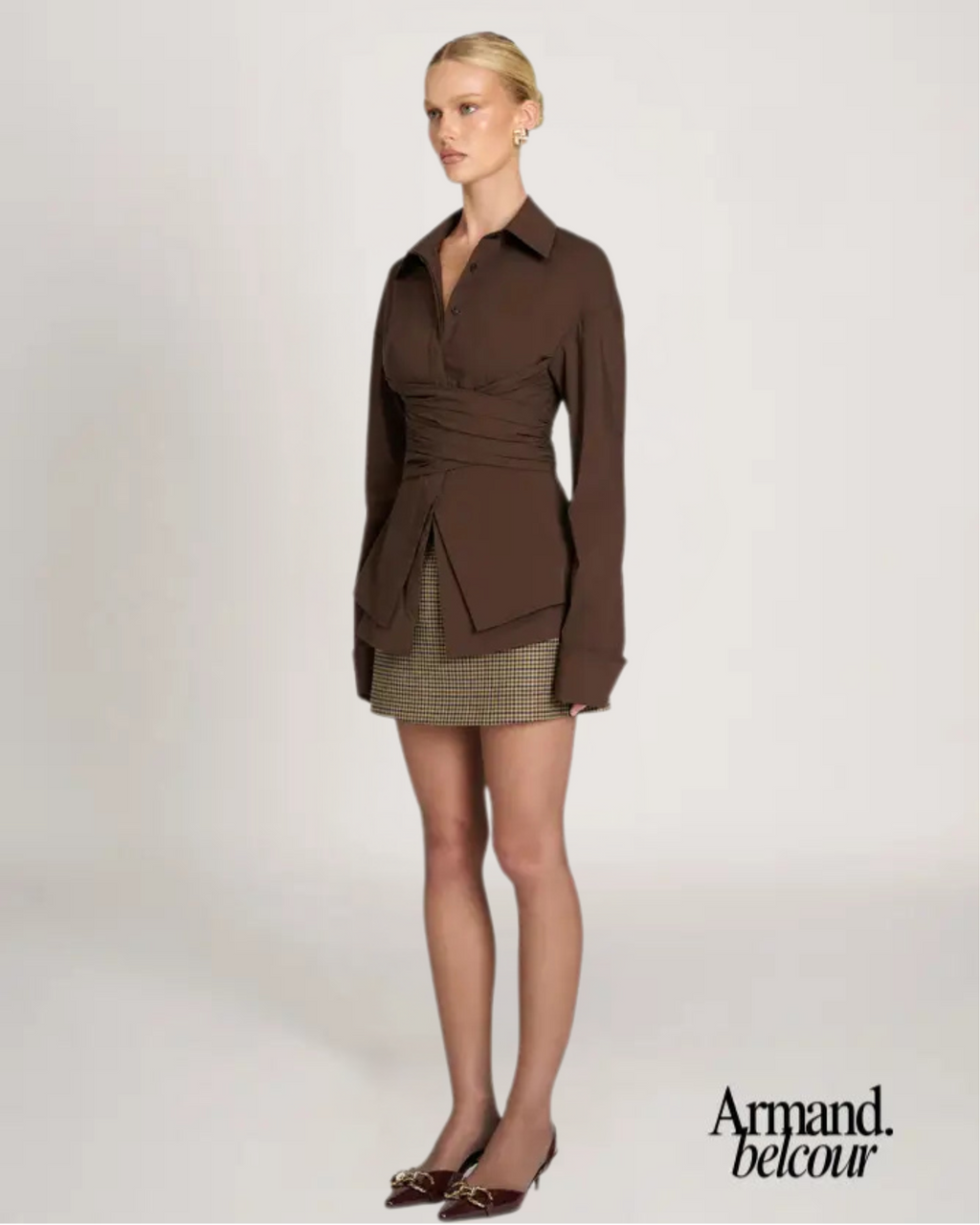 Milly | Blusa cruzada entallada