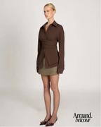 Milly | Blusa cruzada entallada