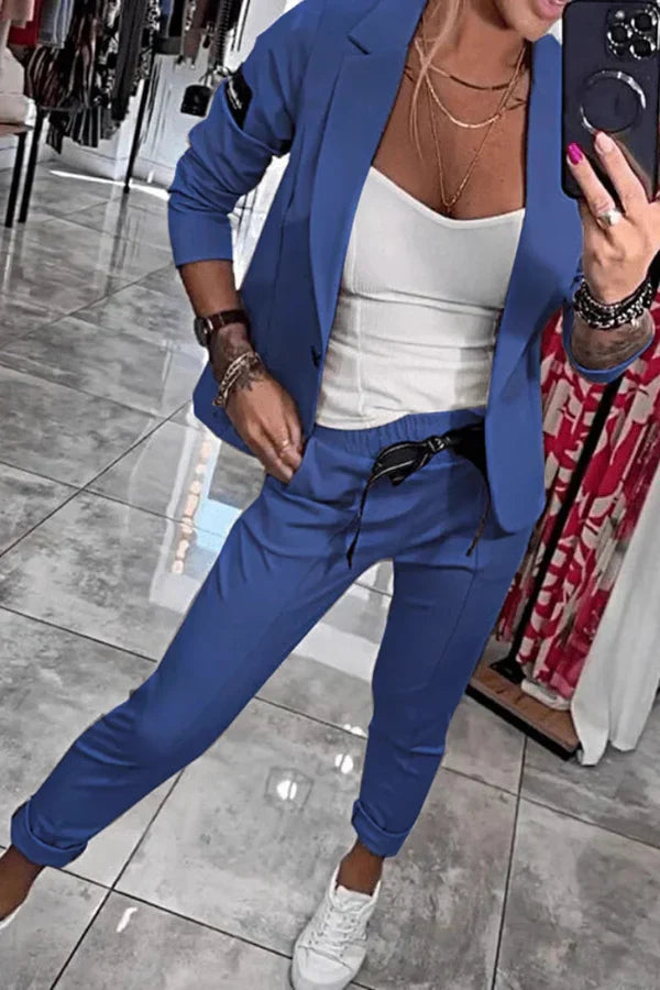 Ariane | Elegantes Blazer- und Hosen-Set
