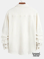 Adrián | Camisa de manga larga con textura de panal