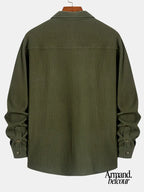 Adrián | Camisa de manga larga con textura de panal