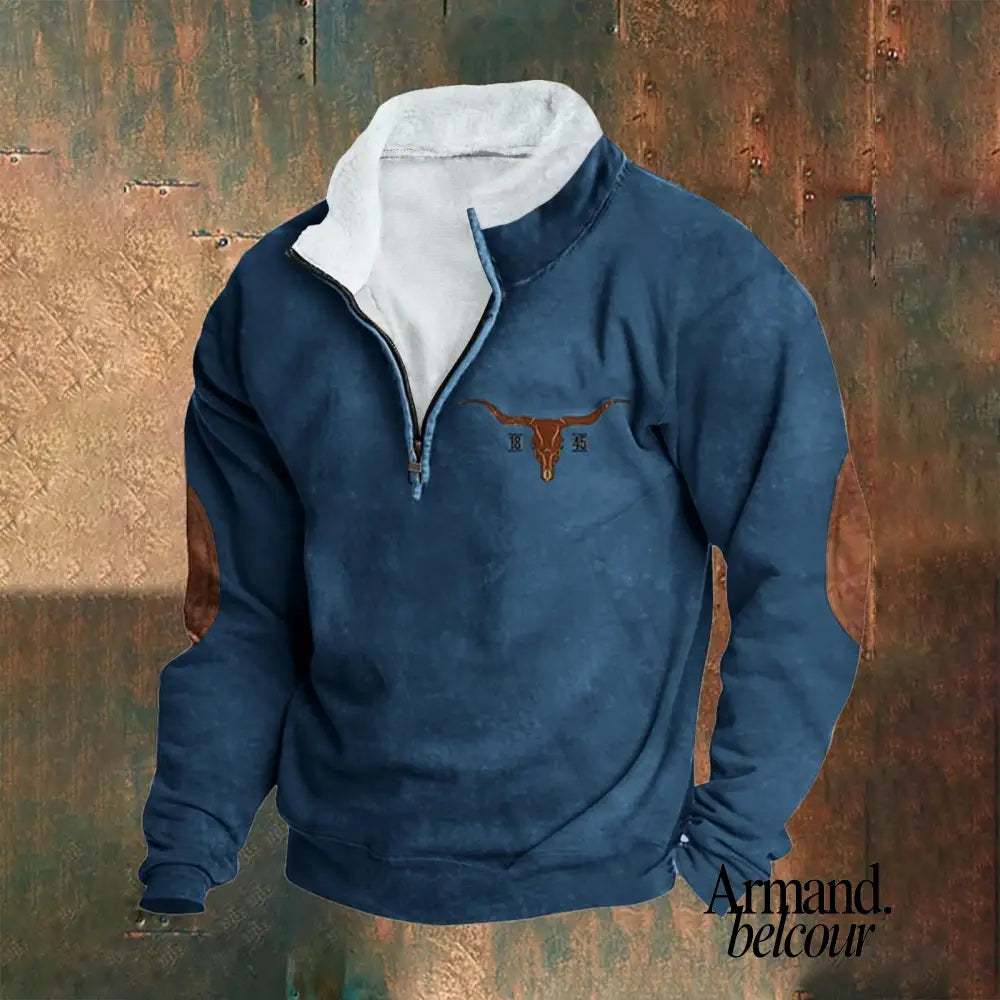 Aldo | Suéter de manga larga con cremallera Azul Oscuro / S