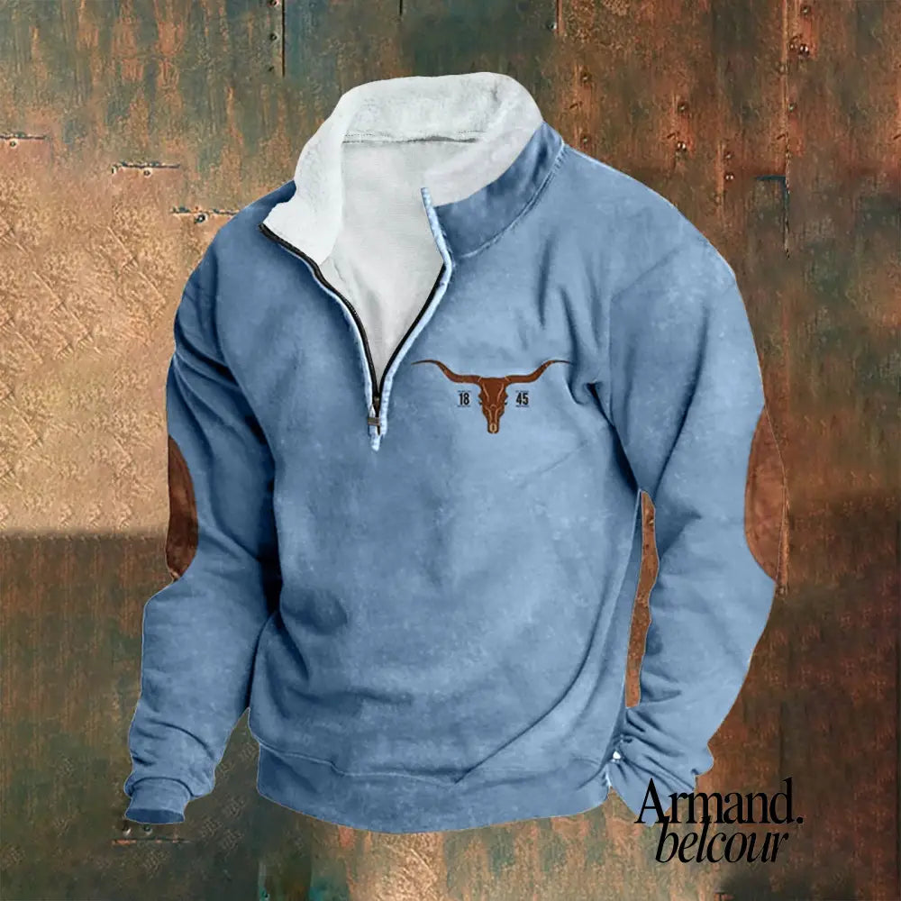 Aldo | Suéter de manga larga con cremallera Azul / S