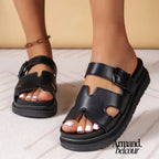 Amanda | Sandalias con un diseño elegante. Negro / 36