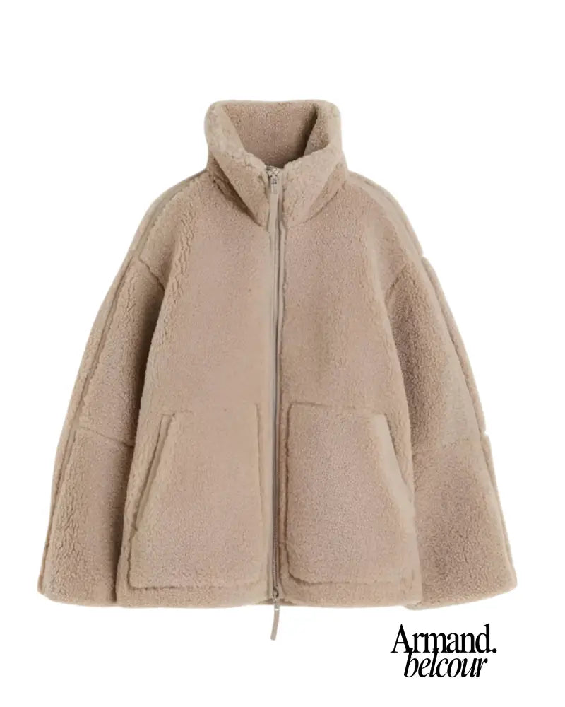 Anastasia | Abrigo de invierno suave y cálido Bruin / S Jassen