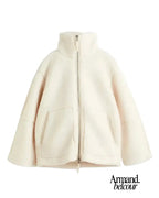 Anastasia | Abrigo de invierno suave y cálido Crème / S Jassen